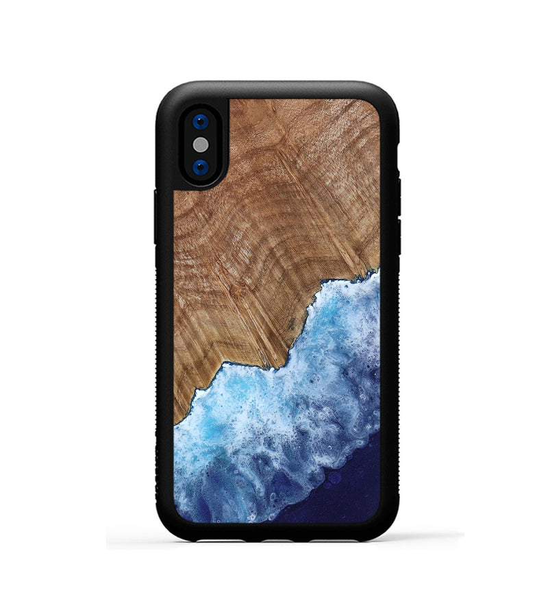 iPhone Xs Wood Phone Case - Levar (Coastal, 800838)