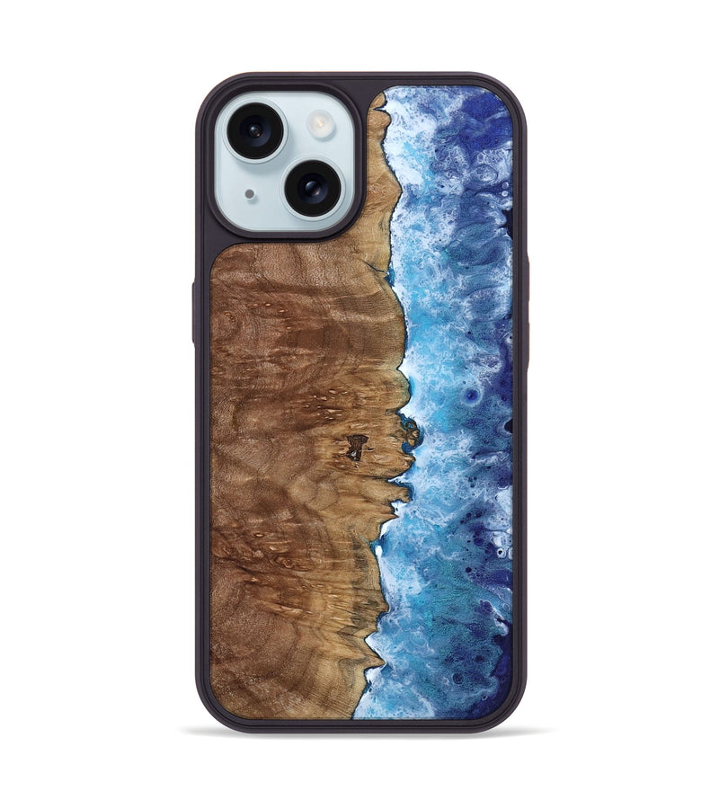 iPhone 15 Wood Phone Case - Desiree (Coastal, 800839)