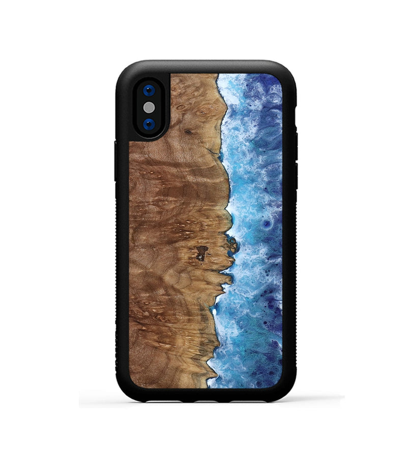 iPhone Xs Wood Phone Case - Desiree (Coastal, 800839)