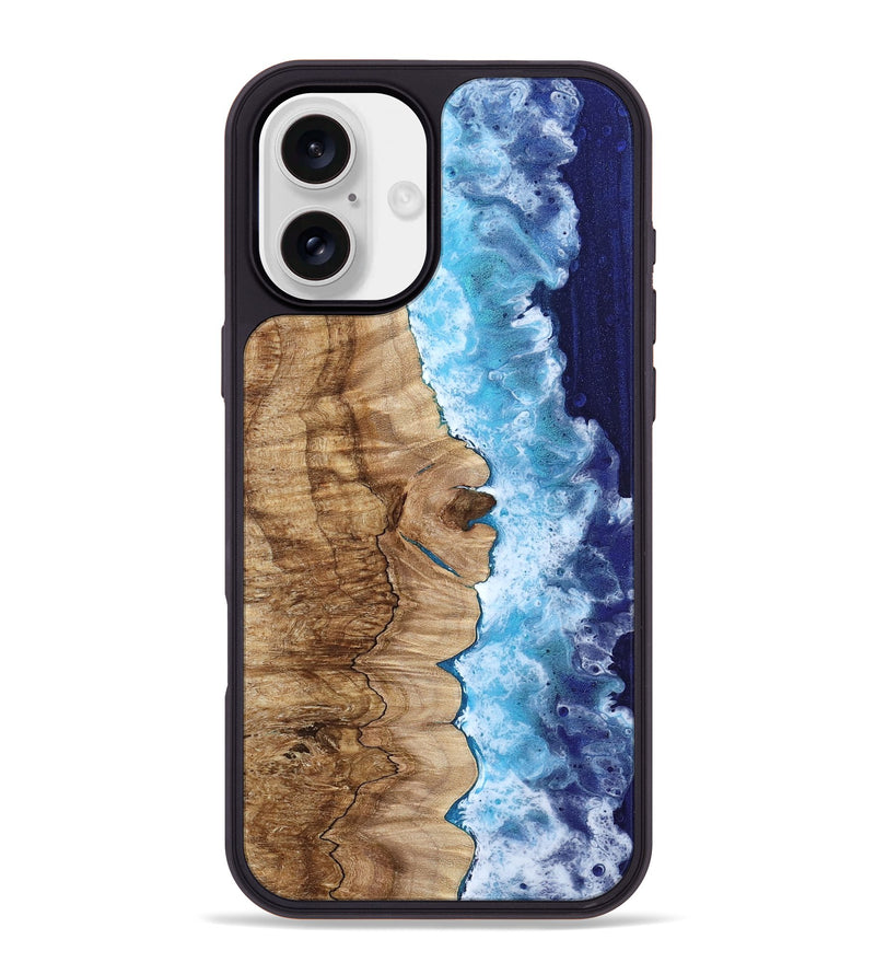 iPhone 16 Plus Wood Phone Case - Pam (Coastal, 800840)