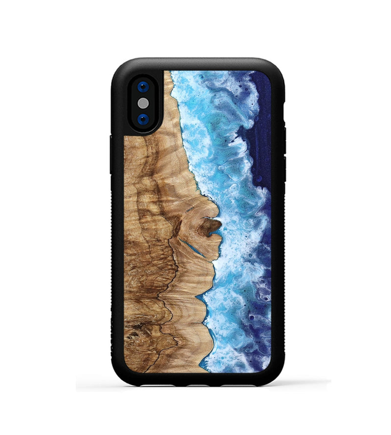 iPhone Xs Wood Phone Case - Pam (Coastal, 800840)