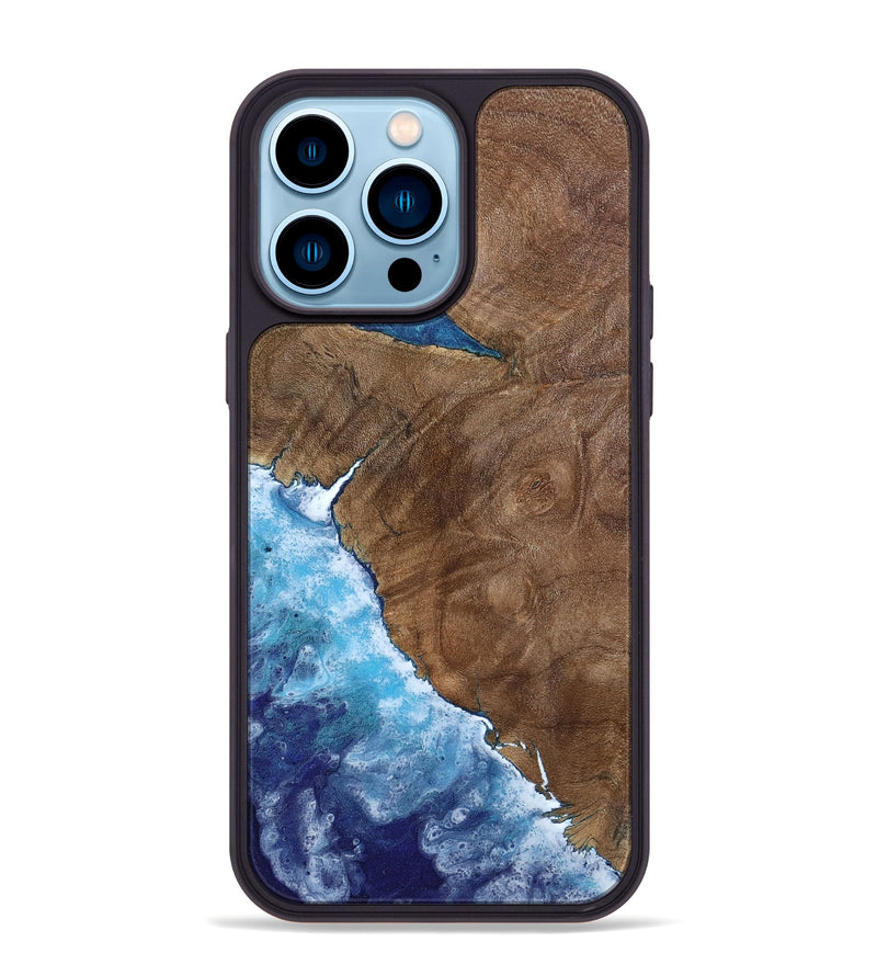iPhone 14 Pro Max Wood Phone Case - Tierra (Coastal, 800841)