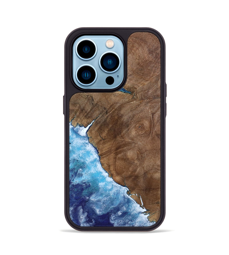 iPhone 14 Pro Wood Phone Case - Tierra (Coastal, 800841)
