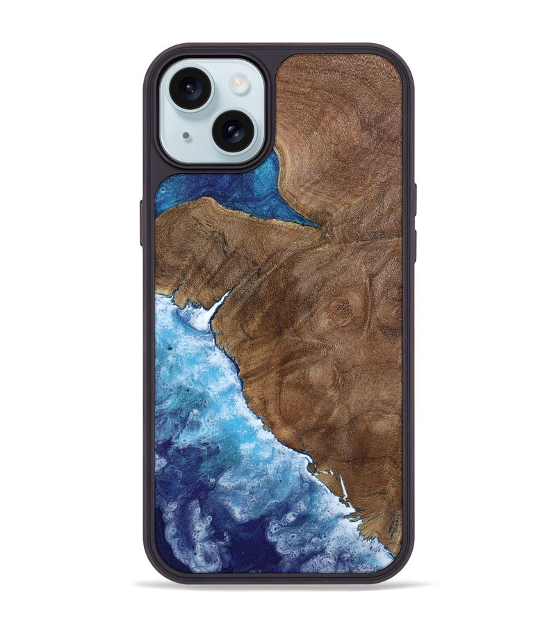 iPhone 15 Plus Wood Phone Case - Tierra (Coastal, 800841)
