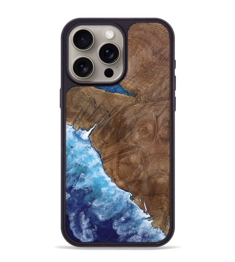 iPhone 15 Pro Max Wood Phone Case - Tierra (Coastal, 800841)