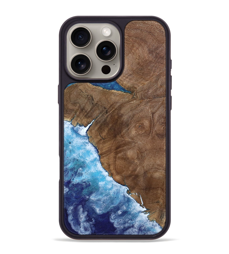 iPhone 16 Pro Max Wood Phone Case - Tierra (Coastal, 800841)