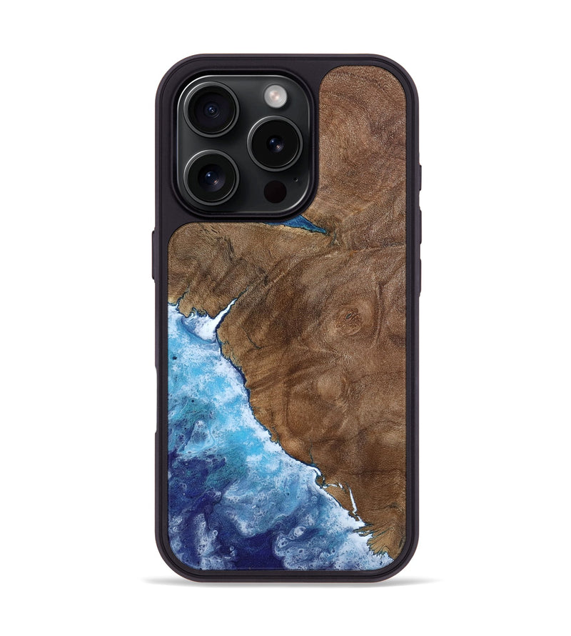 iPhone 16 Pro Wood Phone Case - Tierra (Coastal, 800841)