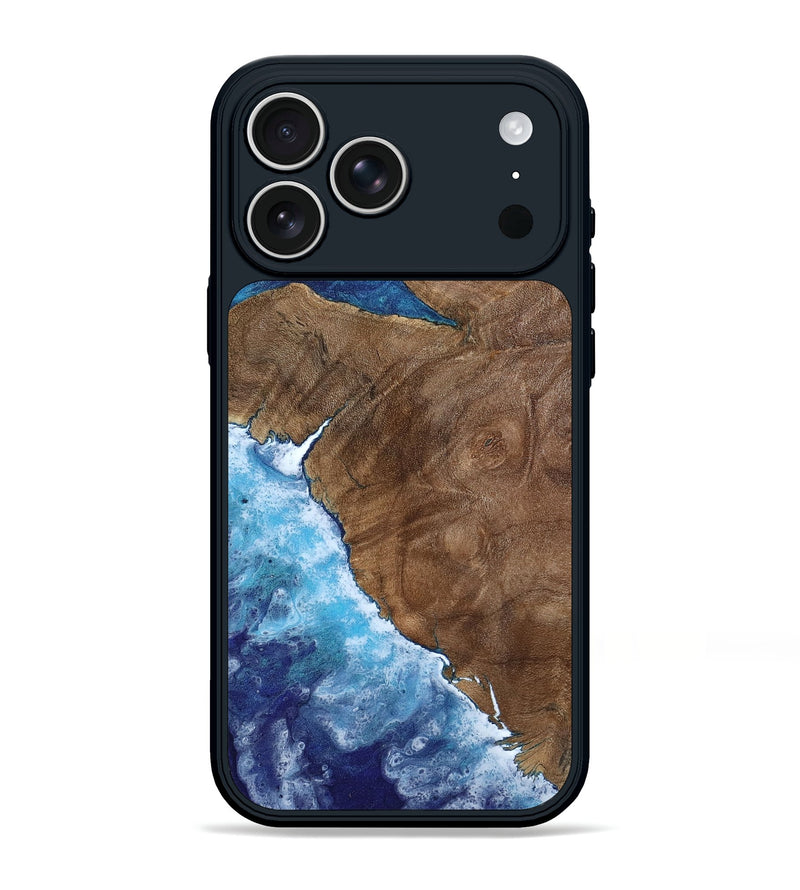 iPhone 17 Pro Max Wood Phone Case - Tierra (Coastal, 800841)