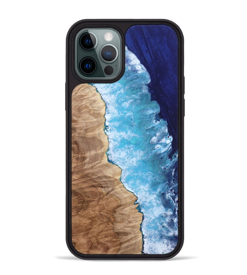 iPhone 12 Pro Max Wood Phone Case - Latisha (Coastal, 800842)