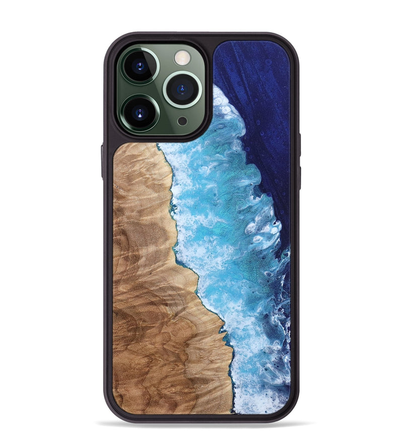 iPhone 13 Pro Max Wood Phone Case - Latisha (Coastal, 800842)