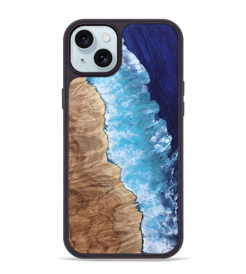 iPhone 15 Plus Wood Phone Case - Latisha (Coastal, 800842)