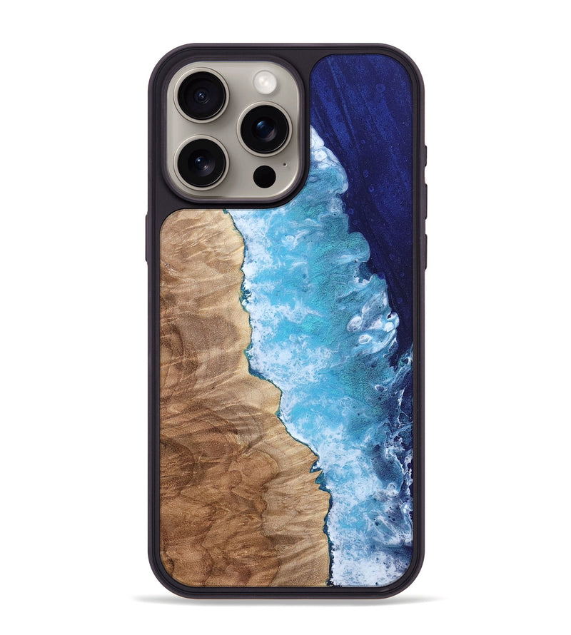 iPhone 15 Pro Max Wood Phone Case - Latisha (Coastal, 800842)