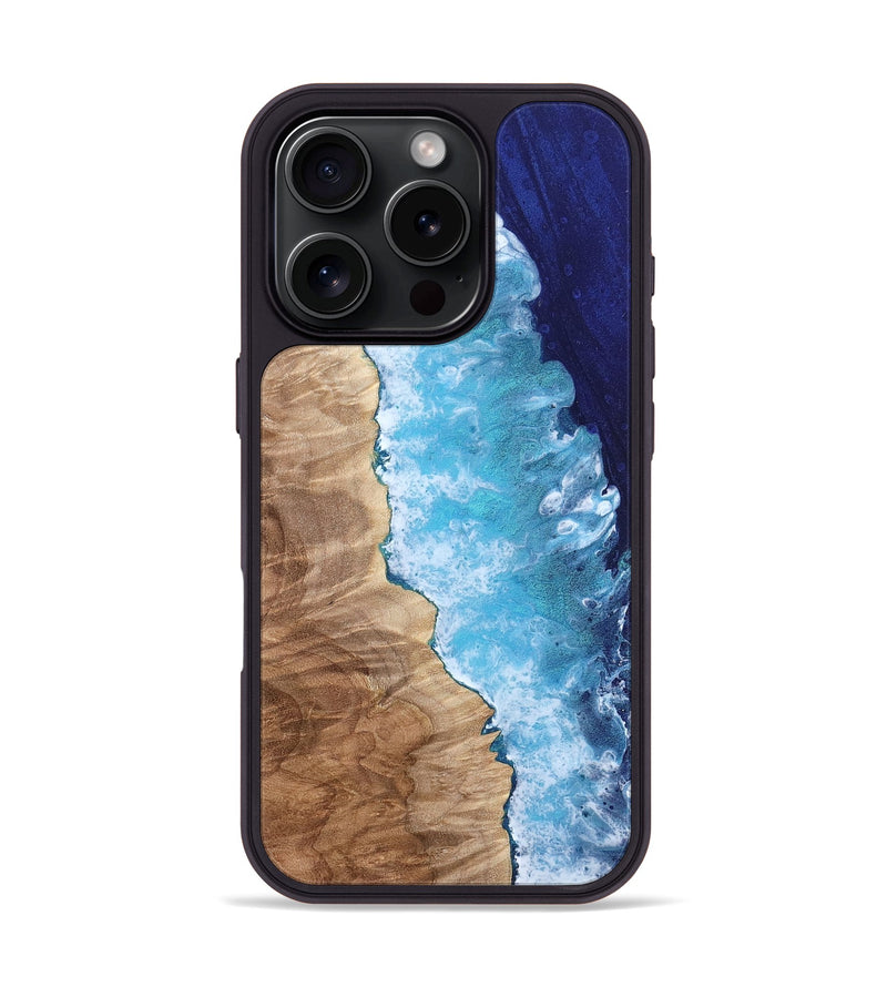 iPhone 16 Pro Wood Phone Case - Latisha (Coastal, 800842)