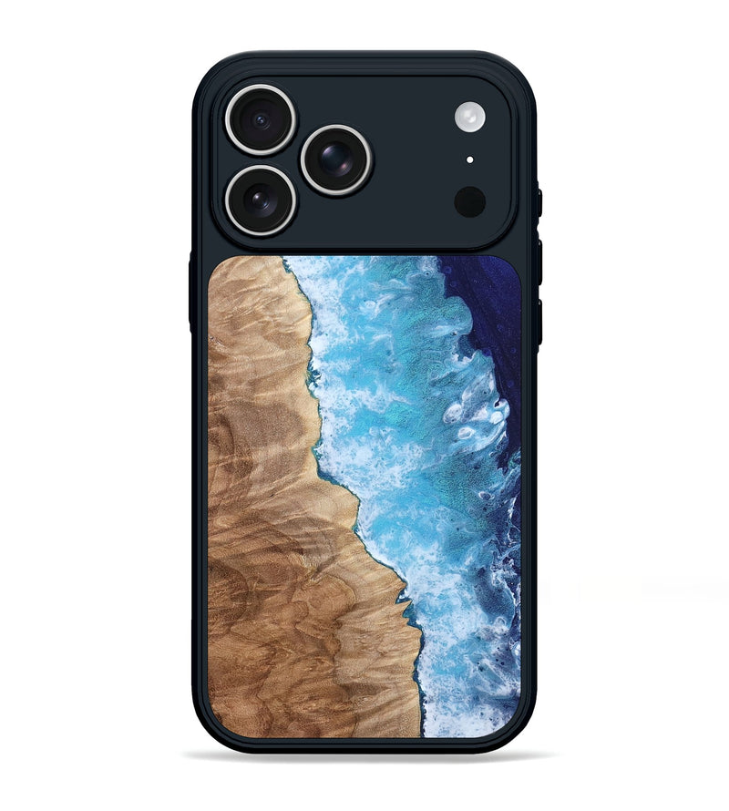 iPhone 17 Pro Max Wood Phone Case - Latisha (Coastal, 800842)