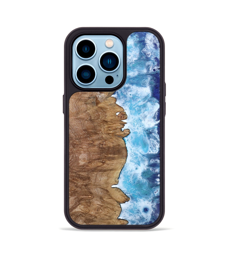 iPhone 14 Pro Wood Phone Case - Skyla (Coastal, 800843)