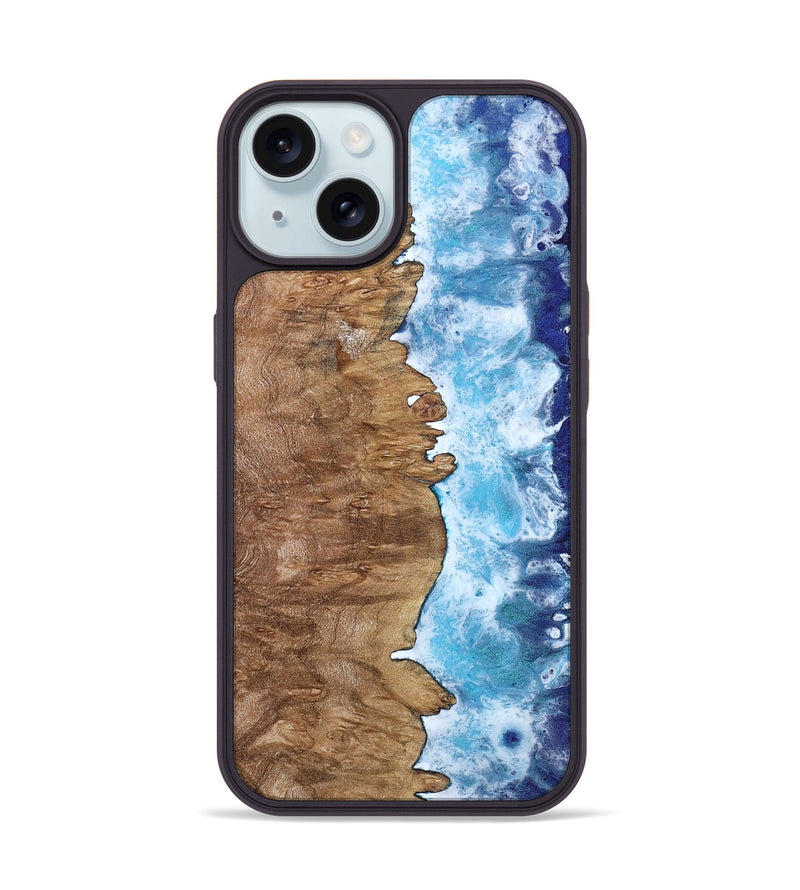 iPhone 15 Wood Phone Case - Skyla (Coastal, 800843)