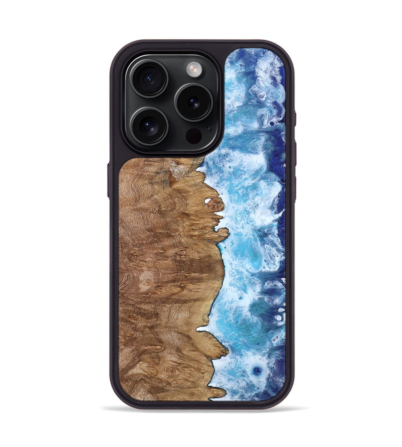 iPhone 15 Pro Wood Phone Case - Skyla (Coastal, 800843)