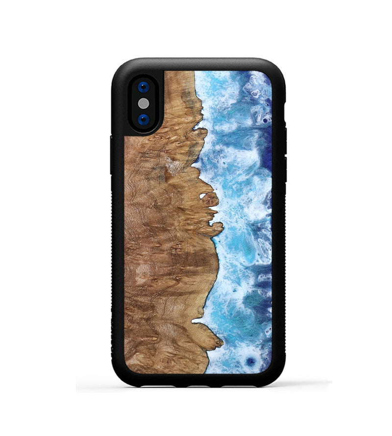 iPhone Xs Wood Phone Case - Skyla (Coastal, 800843)