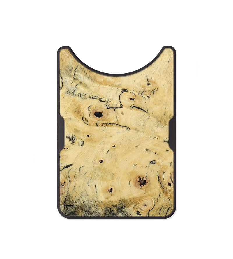 Alloy Wood Wallet - Kristin (Wood Burl, 800845)