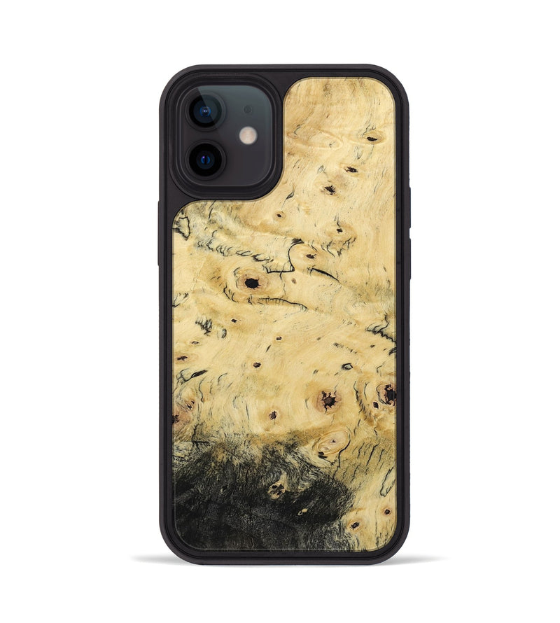 iPhone 12 Wood Phone Case - Kristin (Wood Burl, 800845)