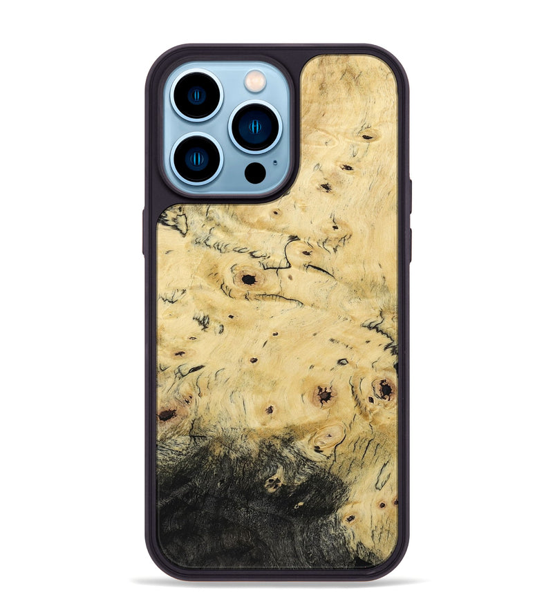 iPhone 14 Pro Max Wood Phone Case - Kristin (Wood Burl, 800845)