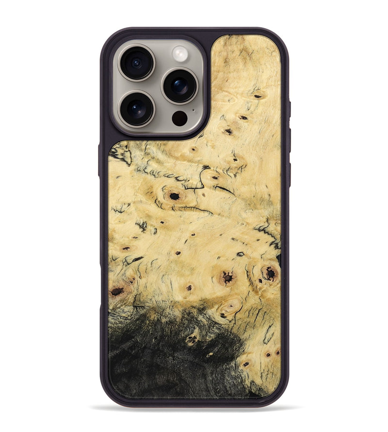 iPhone 16 Pro Max Wood Phone Case - Kristin (Wood Burl, 800845)