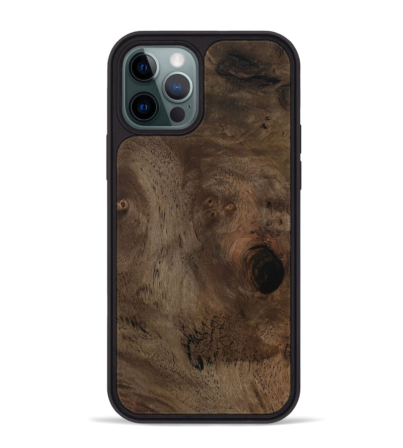 iPhone 12 Pro Max Wood Phone Case - Eugene (Wood Burl, 800846)