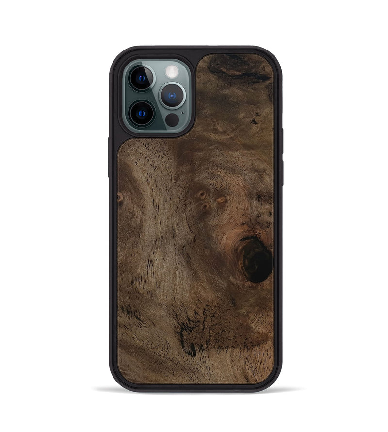 iPhone 12 Pro Wood Phone Case - Eugene (Wood Burl, 800846)