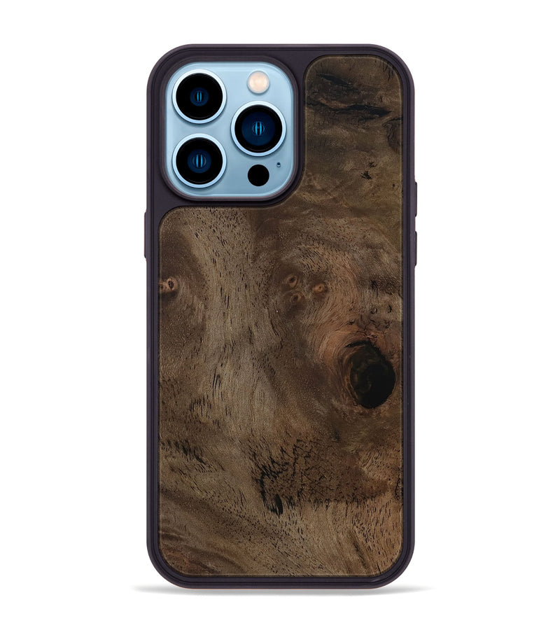 iPhone 14 Pro Max Wood Phone Case - Eugene (Wood Burl, 800846)