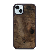 iPhone 15 Plus Wood Phone Case - Eugene (Wood Burl, 800846)