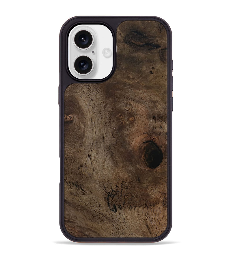 iPhone 16 Plus Wood Phone Case - Eugene (Wood Burl, 800846)