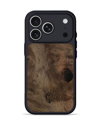 iPhone 17 Pro Wood Phone Case - Eugene (Wood Burl, 800846)