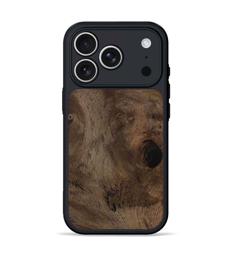 iPhone 17 Pro Wood Phone Case - Eugene (Wood Burl, 800846)