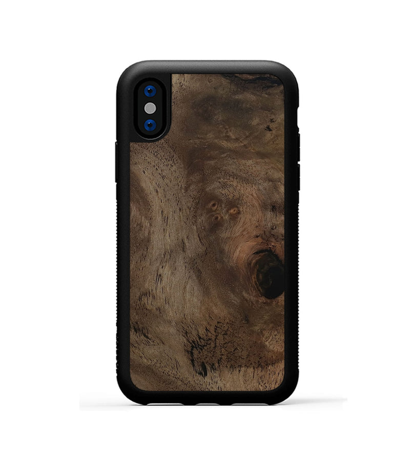iPhone Xs Wood Phone Case - Eugene (Wood Burl, 800846)