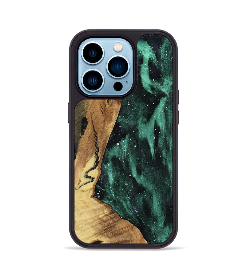 iPhone 14 Pro Wood Phone Case - Ayleen (Cosmos, 800848)