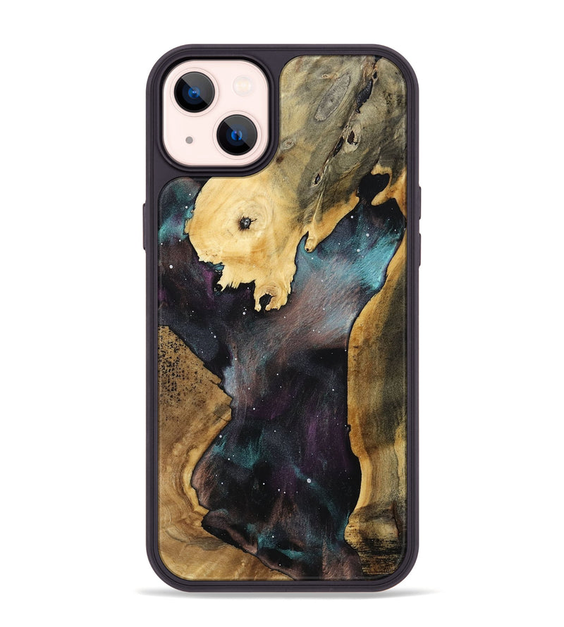 iPhone 14 Plus Wood Phone Case - Taniya (Cosmos, 800850)