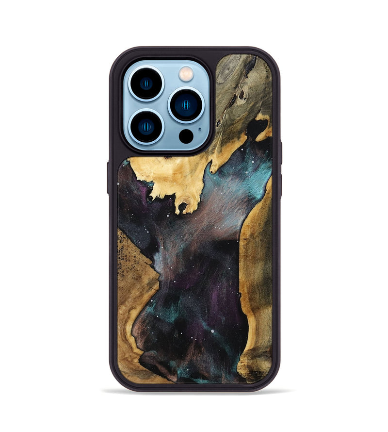 iPhone 14 Pro Wood Phone Case - Taniya (Cosmos, 800850)