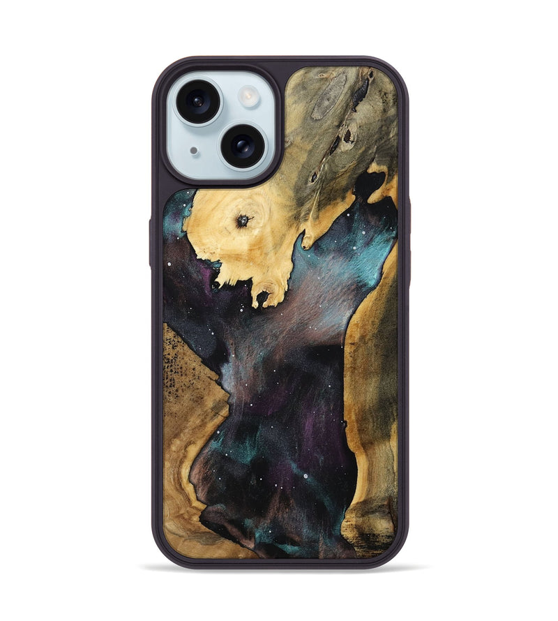 iPhone 15 Wood Phone Case - Taniya (Cosmos, 800850)