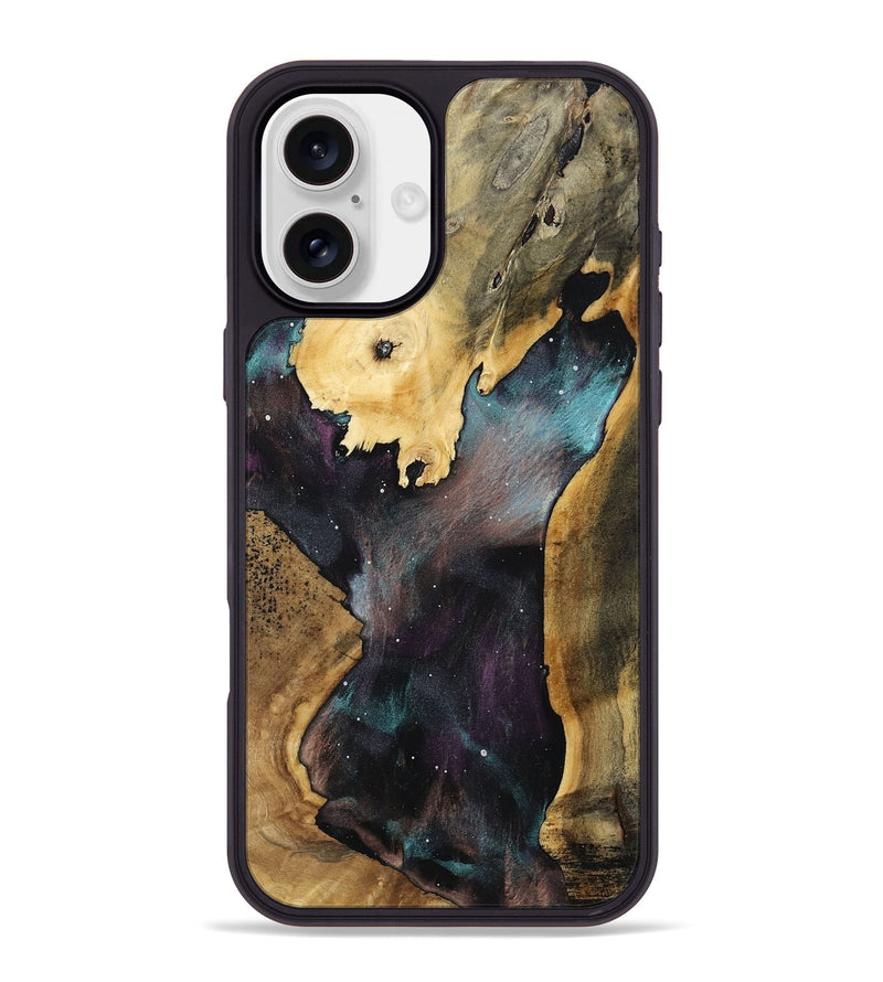 iPhone 16 Plus Wood Phone Case - Taniya (Cosmos, 800850)