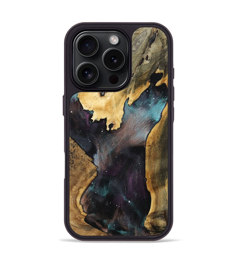 iPhone 16 Pro Wood Phone Case - Taniya (Cosmos, 800850)