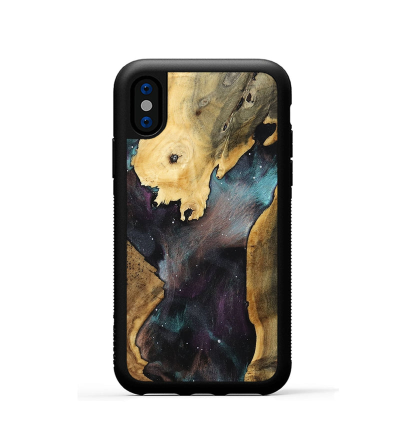 iPhone Xs Wood Phone Case - Taniya (Cosmos, 800850)