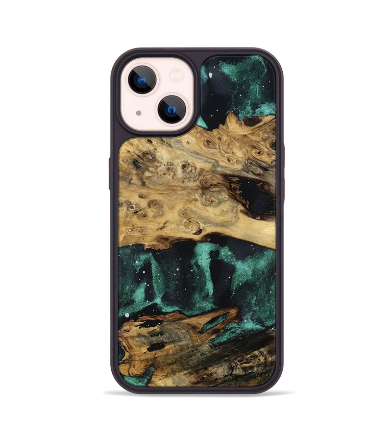 iPhone 14 Wood Phone Case - Kennith (Cosmos, 800851)