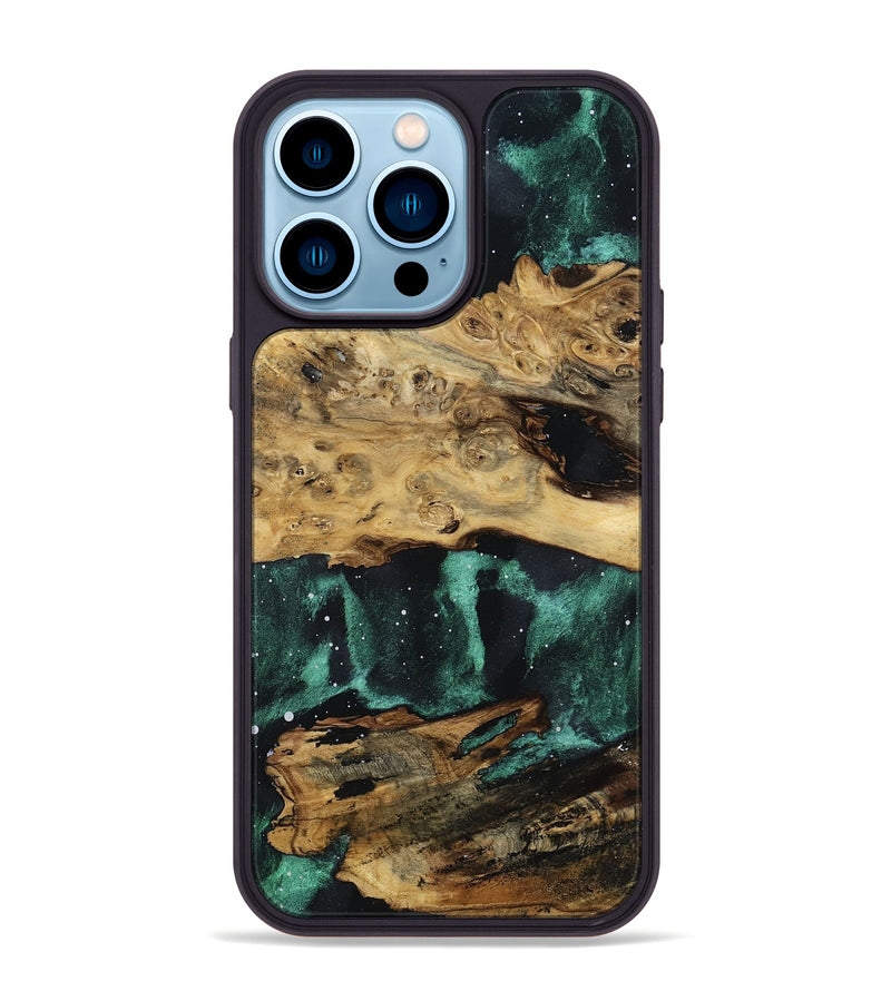 iPhone 14 Pro Max Wood Phone Case - Kennith (Cosmos, 800851)