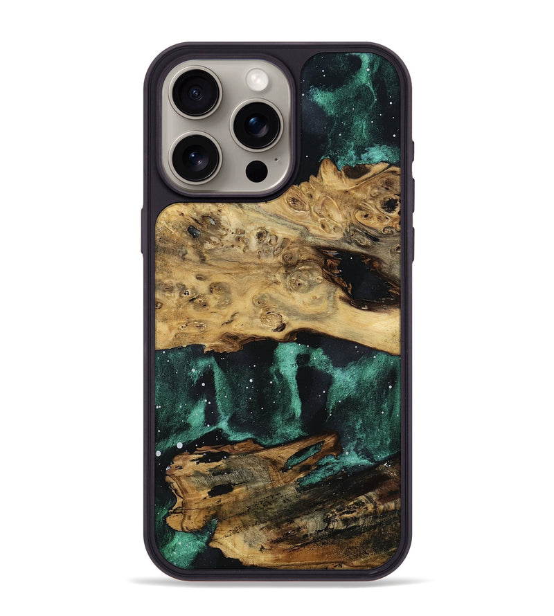 iPhone 15 Pro Max Wood Phone Case - Kennith (Cosmos, 800851)
