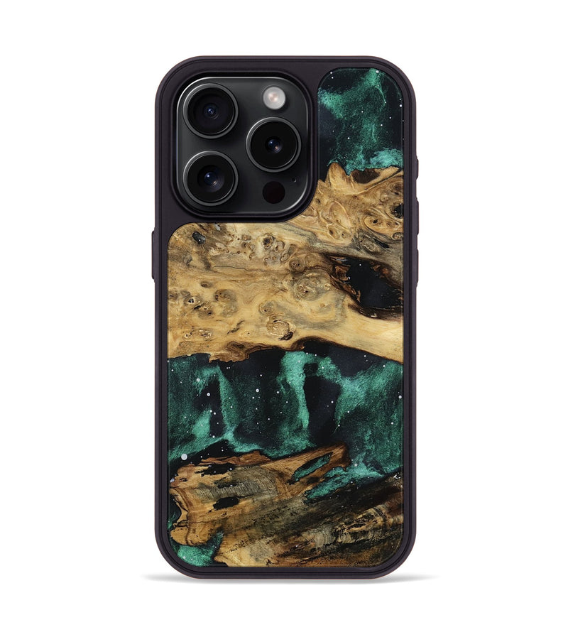 iPhone 15 Pro Wood Phone Case - Kennith (Cosmos, 800851)