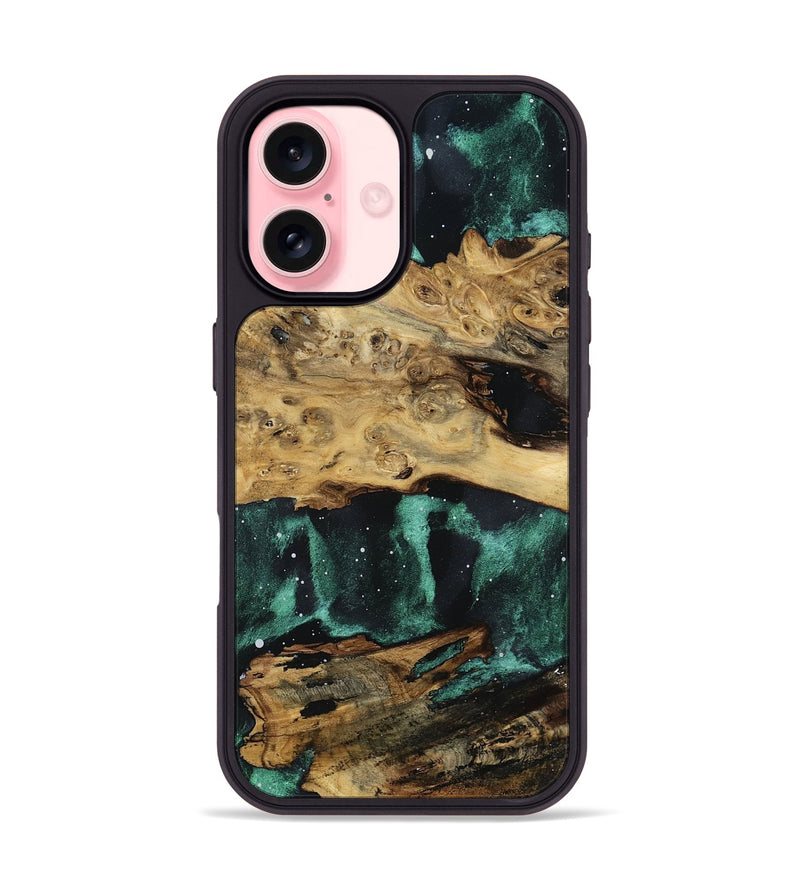 iPhone 16 Wood Phone Case - Kennith (Cosmos, 800851)