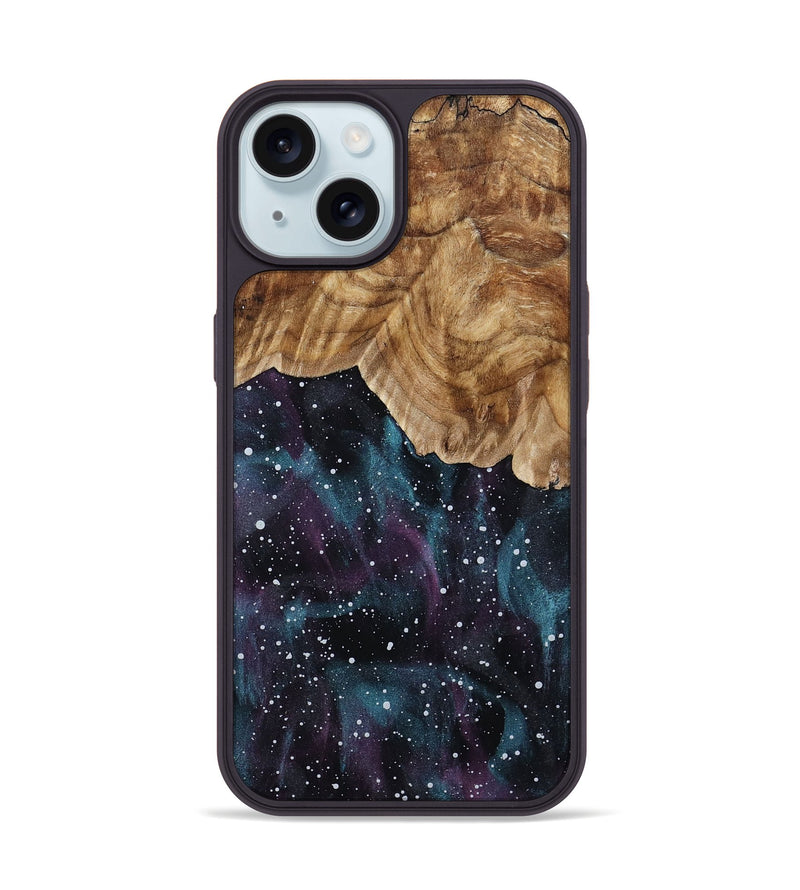 iPhone 15 Wood Phone Case - Rio (Cosmos, 800852)