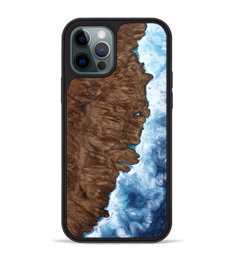iPhone 12 Pro Max Wood Phone Case - Tamatha (Coastal, 800855)