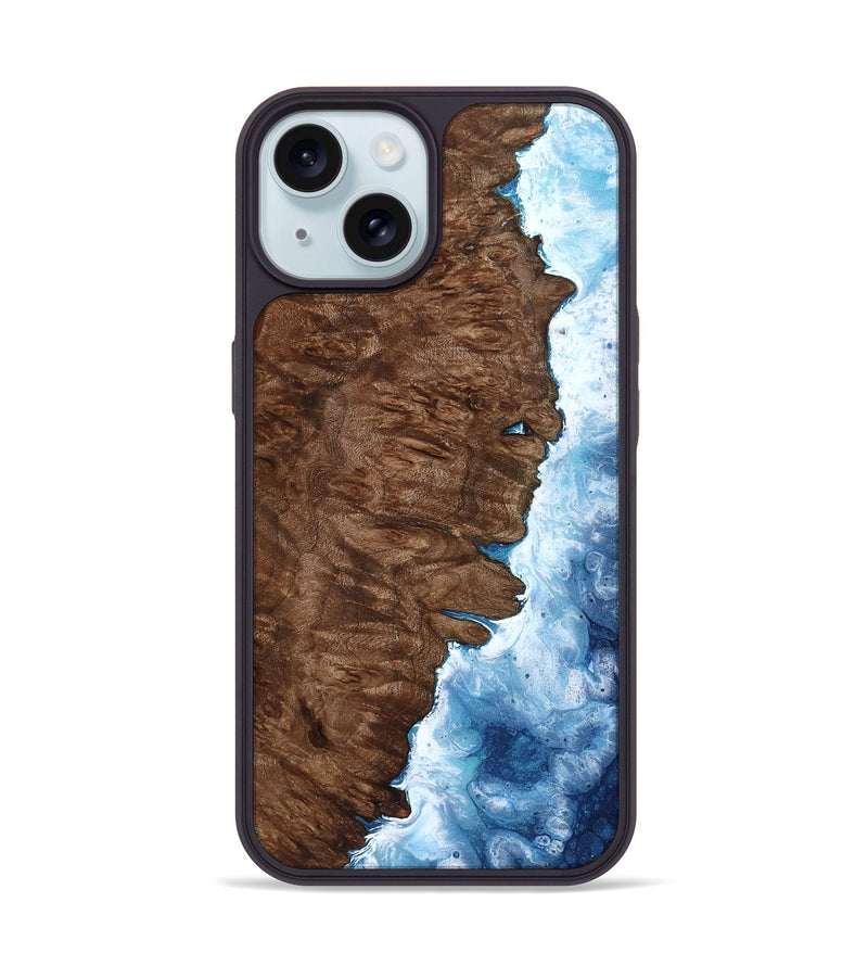 iPhone 15 Wood Phone Case - Tamatha (Coastal, 800855)