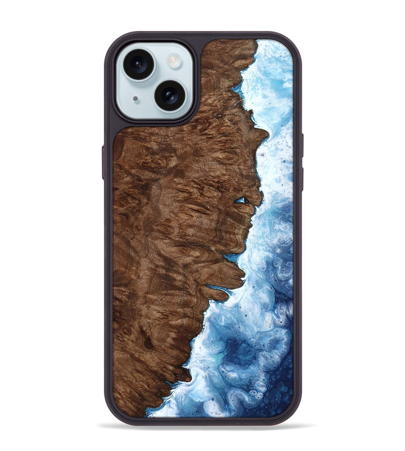 iPhone 15 Plus Wood Phone Case - Tamatha (Coastal, 800855)